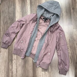 Forever 21 bomber jacket.